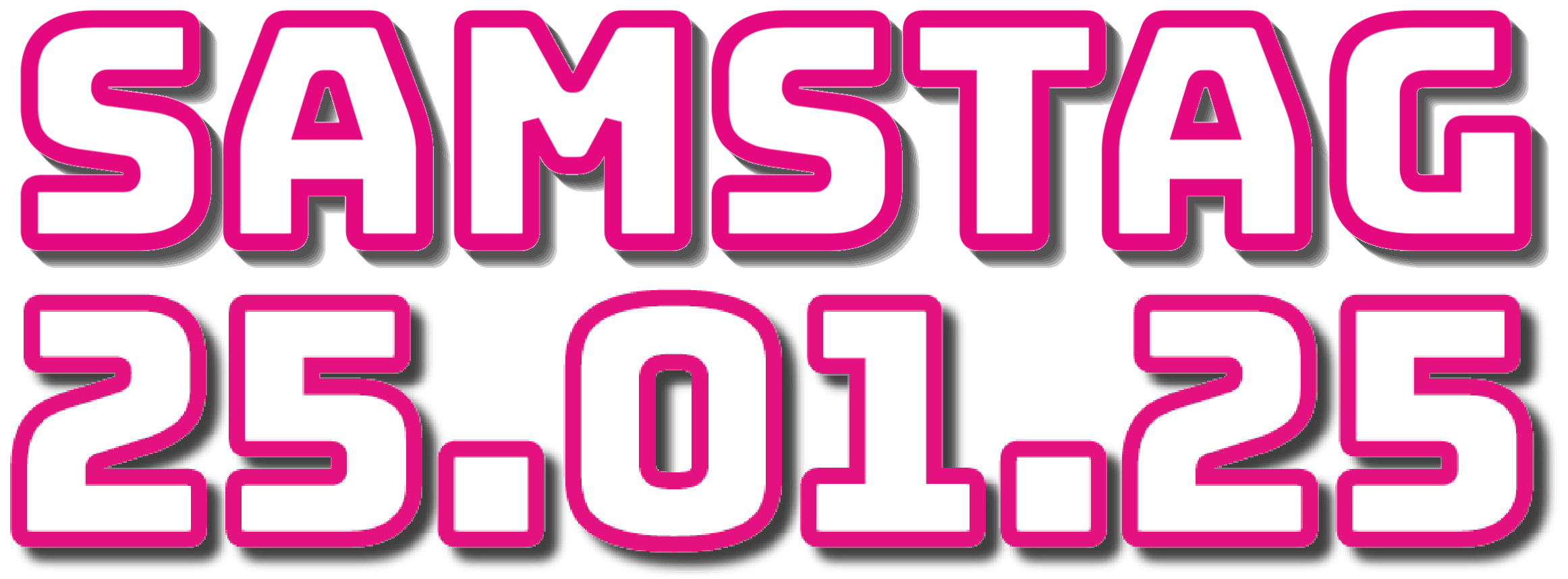 Samstag 25.01.2025